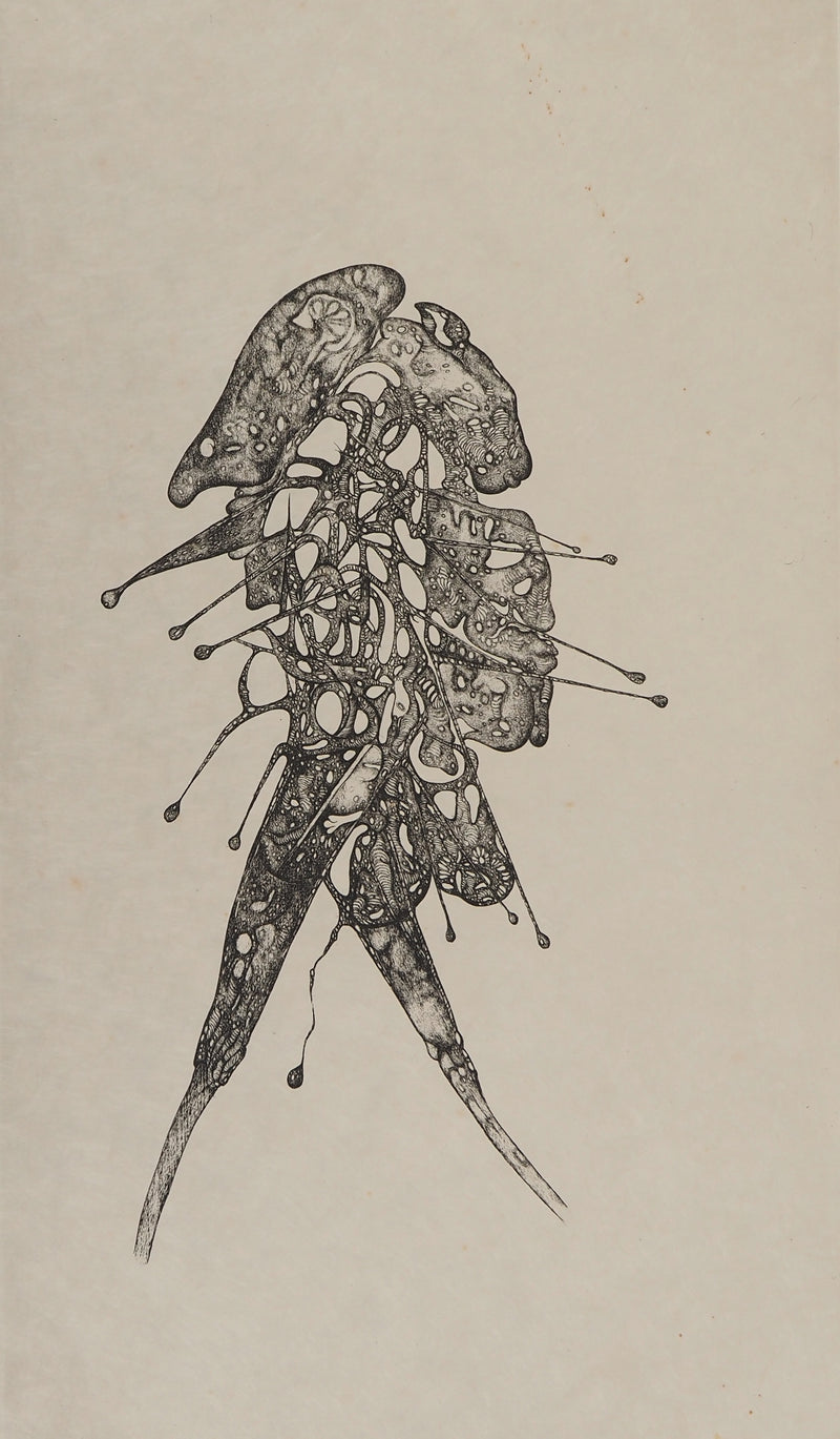 Fred DEUX : Fou, Gravure originale (photo de détail 3) - Crédit photo : Galerie Art.Paris