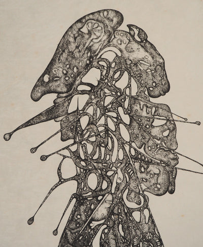 Fred DEUX : Fou, Gravure originale (photo de détail 4) - Crédit photo : Galerie Art.Paris
