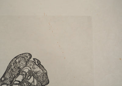Fred DEUX : Fou, Gravure originale (photo de détail 9) - Crédit photo : Galerie Art.Paris