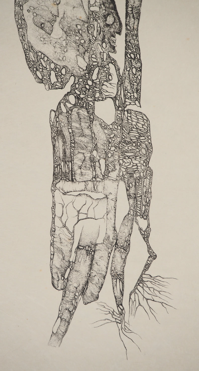 Fred DEUX : Eh !, Gravure originale (photo de détail 5) - Crédit photo : Galerie Art.Paris