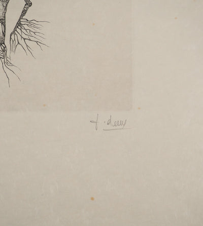 Fred DEUX : Eh !, Gravure originale (photo de détail 2) - Crédit photo : Galerie Art.Paris