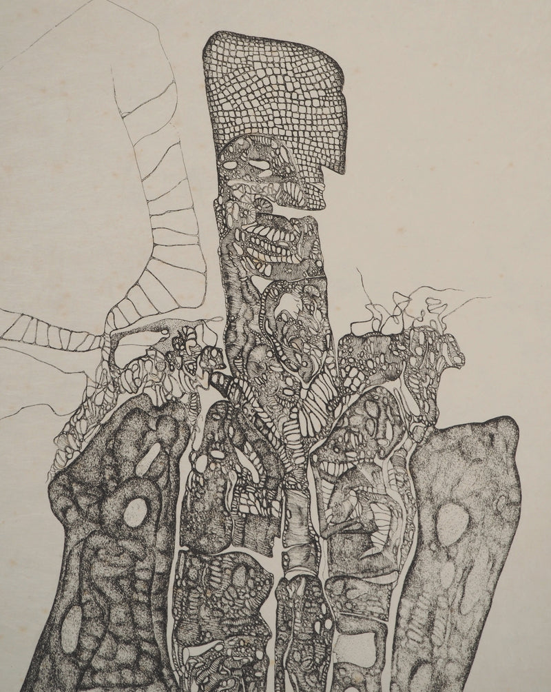 Fred DEUX : Raté, Gravure originale (photo de détail 4) - Crédit photo : Galerie Art.Paris
