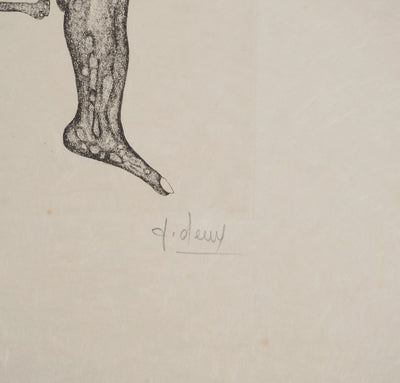 Fred DEUX : Raté, Gravure originale (photo de détail 2) - Crédit photo : Galerie Art.Paris