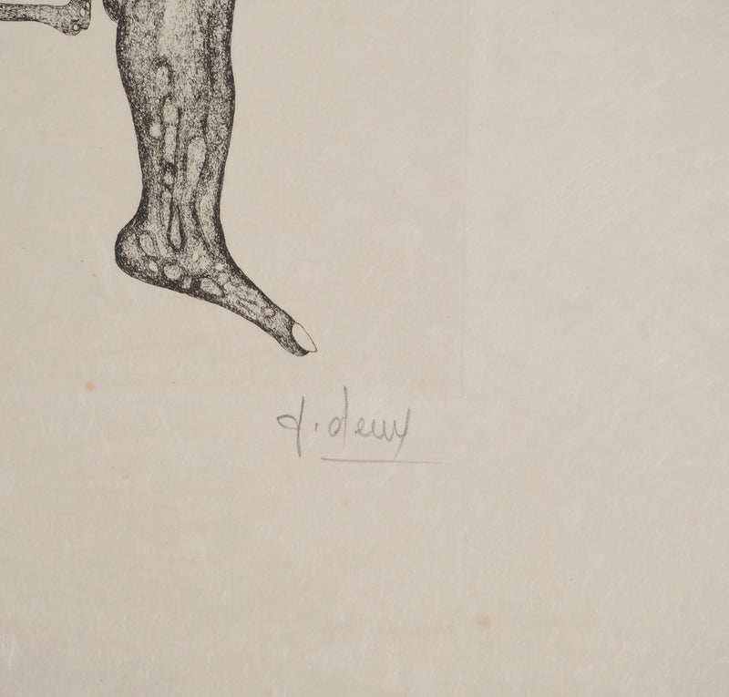 Fred DEUX : Raté, Gravure originale (photo de détail 2) - Crédit photo : Galerie Art.Paris