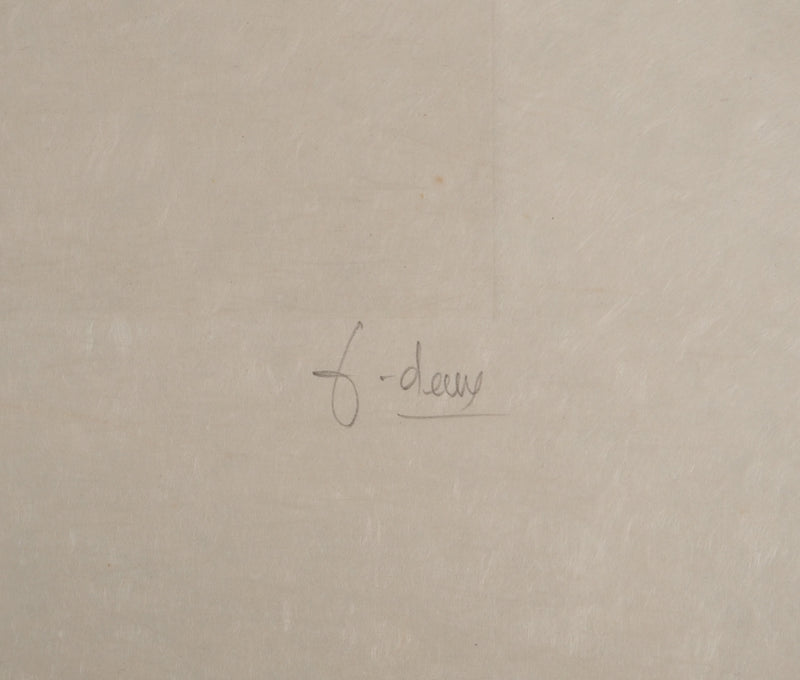 Fred DEUX : Débandement, Gravure originale (photo de détail 2) - Crédit photo : Galerie Art.Paris