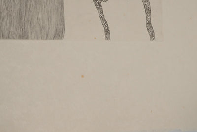 Fred DEUX : Blessure, Gravure originale (photo de détail 7) - Crédit photo : Galerie Art.Paris