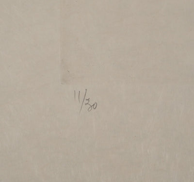Fred DEUX : Blessure, Gravure originale (photo de détail 6) - Crédit photo : Galerie Art.Paris