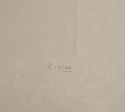 Fred DEUX : Blessure, Gravure originale (photo de détail 2) - Crédit photo : Galerie Art.Paris