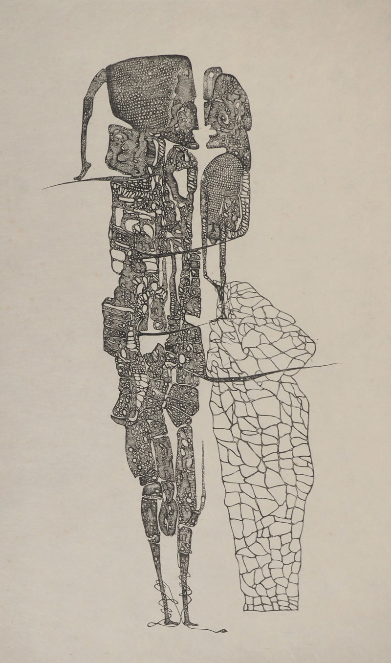Fred DEUX : Soutane des envies, Gravure originale (photo de détail 3) - Crédit photo : Galerie Art.Paris