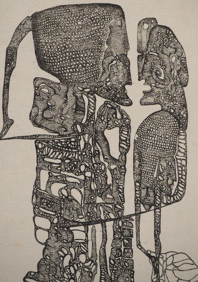 Fred DEUX : Soutane des envies, Gravure originale (photo de détail 4) - Crédit photo : Galerie Art.Paris