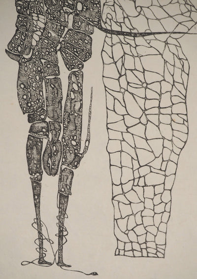 Fred DEUX : Soutane des envies, Gravure originale (photo de détail 5) - Crédit photo : Galerie Art.Paris
