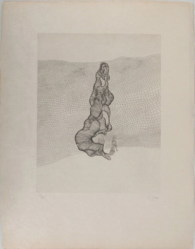 Fred DEUX : La forme, Gravure originale (vue générale) - Crédit photo : Galerie Art.Paris