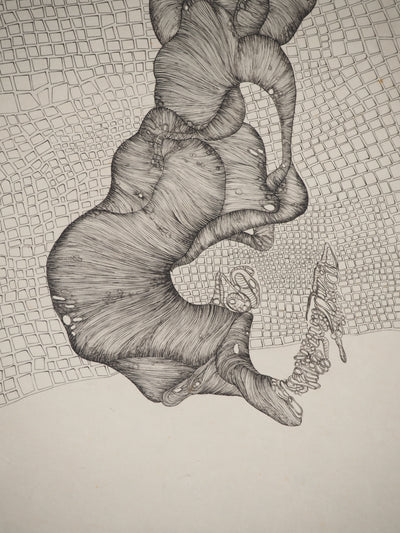 Fred DEUX : La forme, Gravure originale (photo de détail 5) - Crédit photo : Galerie Art.Paris