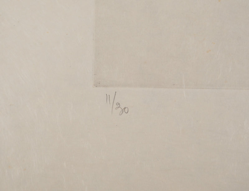 Fred DEUX : La forme, Gravure originale (photo de détail 6) - Crédit photo : Galerie Art.Paris