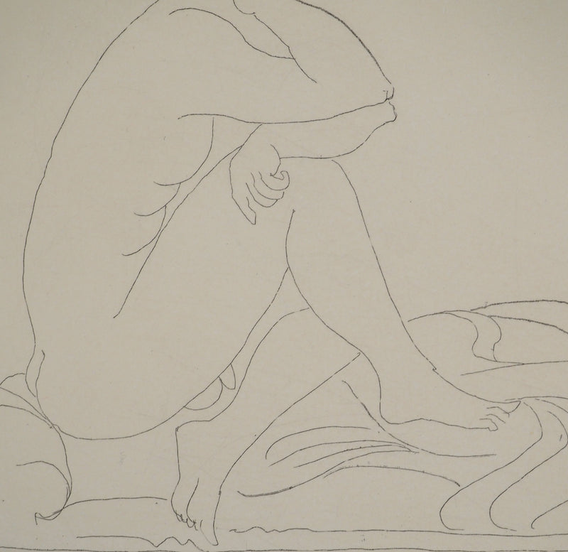 François-Xavier LALANNE : La solitude, Gravure originale (photo de détail 5) - Crédit photo : Galerie Art.Paris