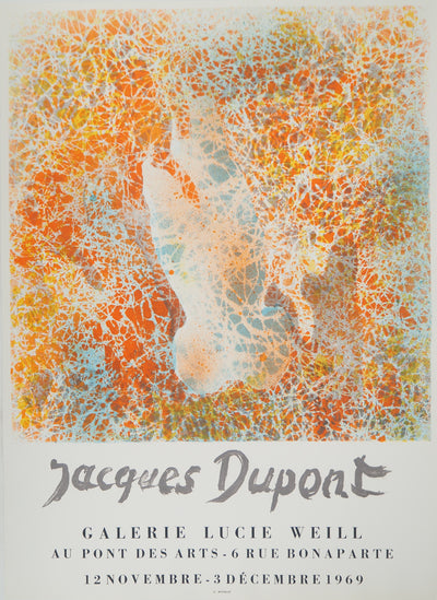 Jacques DUPONT : Nu de dos, Affiche originale (vue générale) - Crédit photo : Galerie Art.Paris