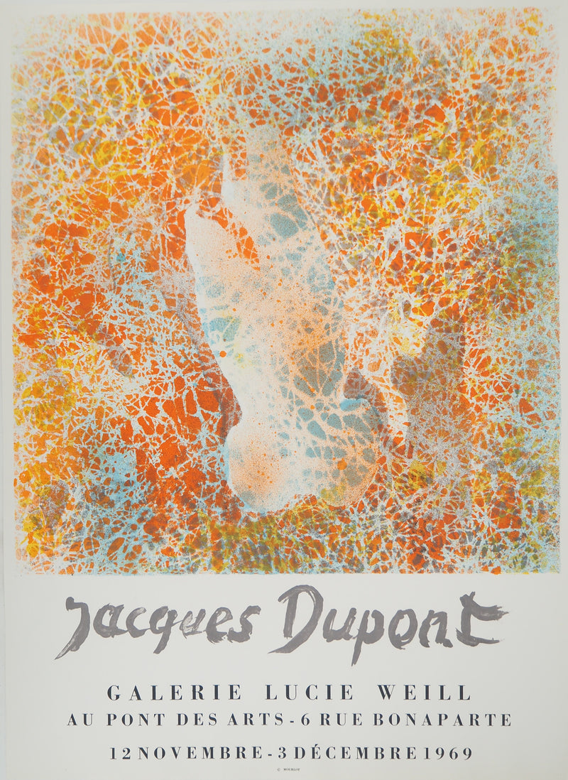 Jacques DUPONT : Nu de dos, Affiche originale (vue générale) - Crédit photo : Galerie Art.Paris