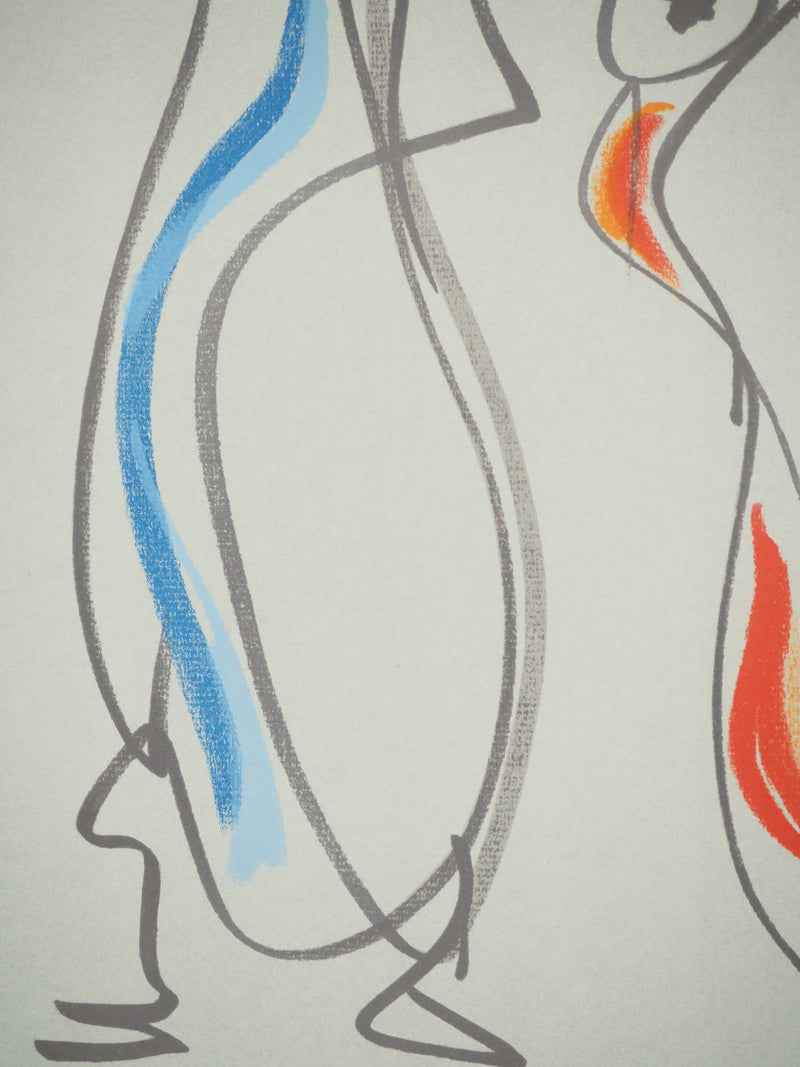 Max ERNST : Oiseaux surréalistes, Affiche originale (photo de détail 3) - Crédit photo : Galerie Art.Paris