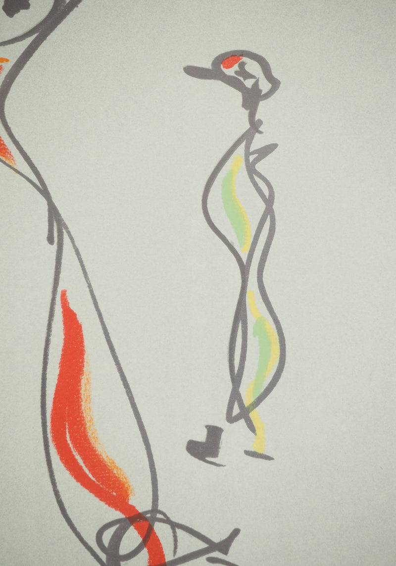 Max ERNST : Oiseaux surréalistes, Affiche originale (photo de détail 5) - Crédit photo : Galerie Art.Paris