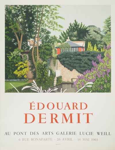 Edouard DERMIT :, Affiche originale (vue générale) - Crédit photo : Galerie Art.Paris