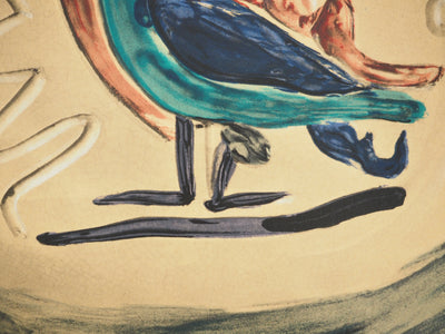 Pablo PICASSO : Oiseau coloré, Lithographie originale (photo de détail 4) - Crédit photo : Galerie Art.Paris