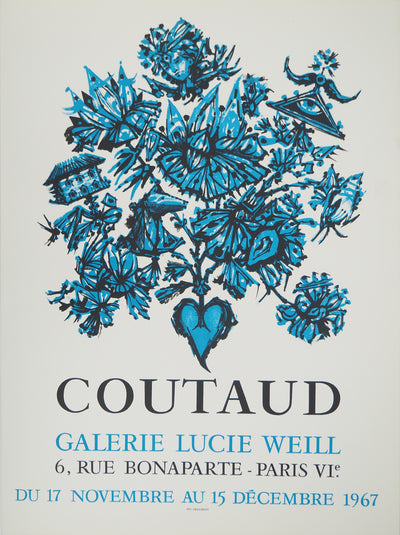 Lucien COUTAUD :, Affiche originale (vue générale) - Crédit photo : Galerie Art.Paris