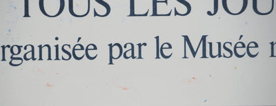 Marc CHAGALL : Le soleil de Paris, Affiche originale (photo de détail 6) - Crédit photo : Galerie Art.Paris