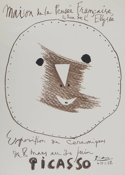 Pablo PICASSO : Céramiques, Lithographie originale (photo de détail 3) - Crédit photo : Galerie Art.Paris