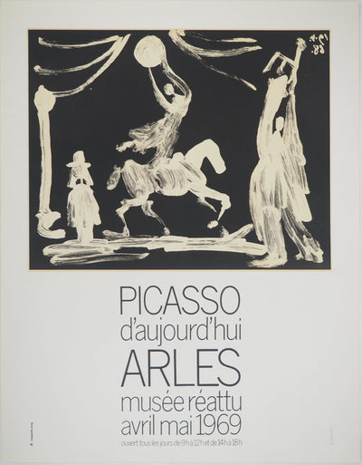 Pablo PICASSO : Picasso d’aujourd’hui, Affiche originale (vue générale) - Crédit photo : Galerie Art.Paris