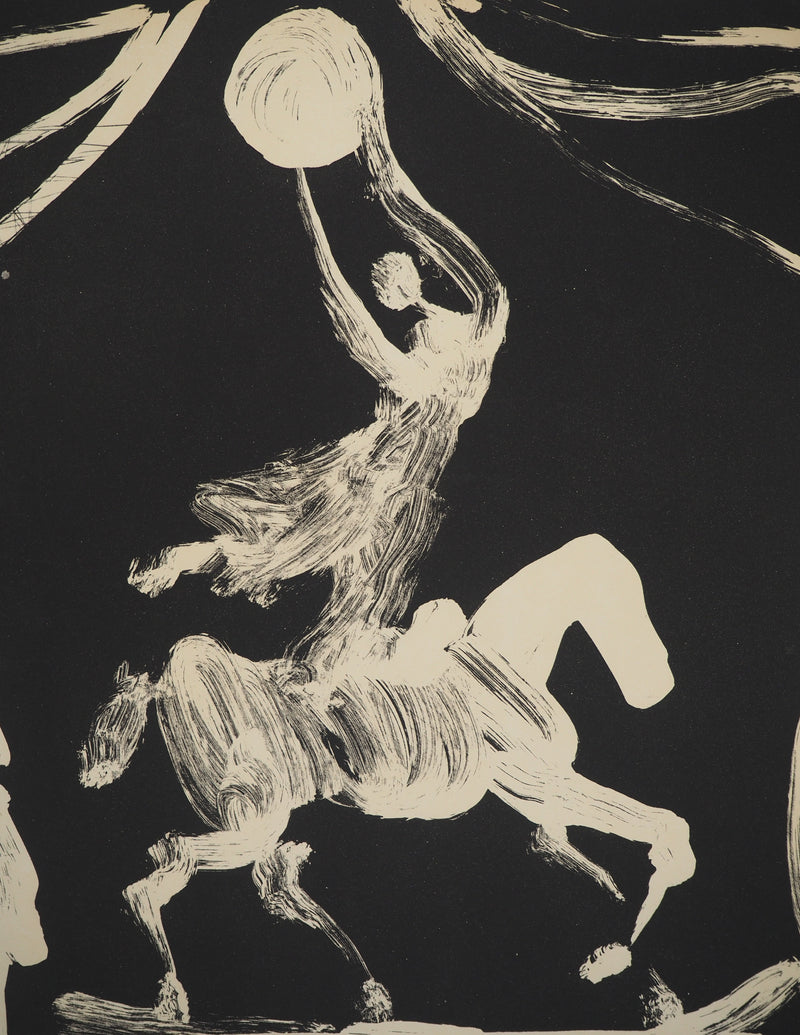 Pablo PICASSO : Picasso d’aujourd’hui, Affiche originale (photo de détail 3) - Crédit photo : Galerie Art.Paris