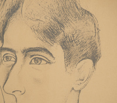 Pablo PICASSO : Jean Cocteau et son temps, Affiche originale (photo de détail 5) - Crédit photo : Galerie Art.Paris
