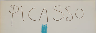 Pablo PICASSO : Les Ménines, Affiche originale (photo de détail 2) - Crédit photo : Galerie Art.Paris