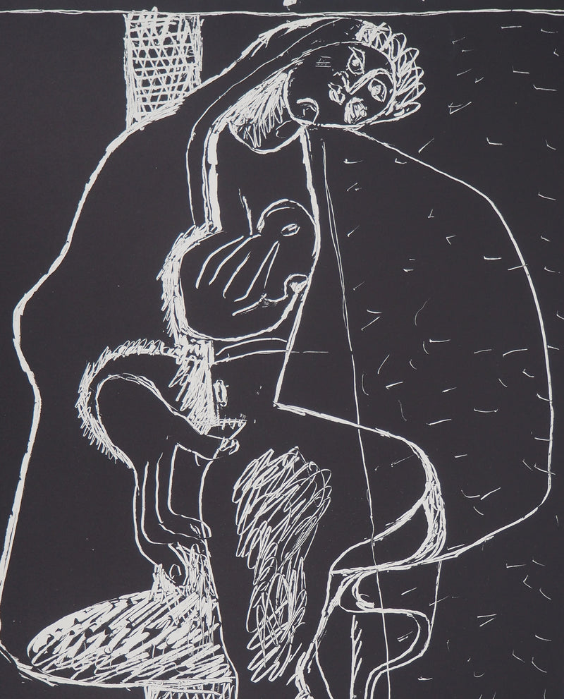 LE CORBUSIER : Maternité, Lithographie originale (photo de détail 3) - Crédit photo : Galerie Art.Paris