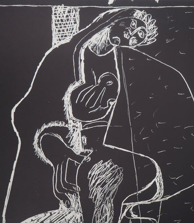 LE CORBUSIER : Maternité, Lithographie originale (photo de détail 4) - Crédit photo : Galerie Art.Paris