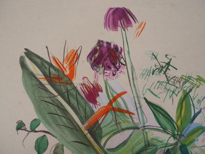 Raoul DUFY : Petites fleurs des champs, Lithographie originale (photo de détail 4) - Crédit photo : Galerie Art.Paris