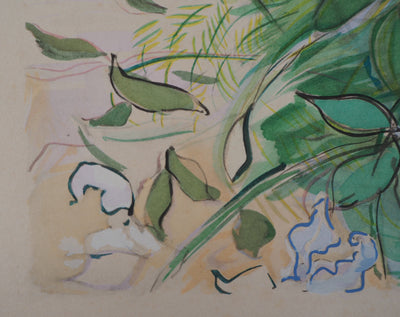Raoul DUFY : Petites fleurs des champs, Lithographie originale (photo de détail 6) - Crédit photo : Galerie Art.Paris