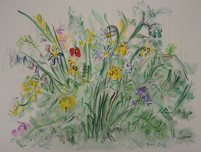 Raoul DUFY : Fleurs printanières, Lithographie originale (photo de détail 3) - Crédit photo : Galerie Art.Paris