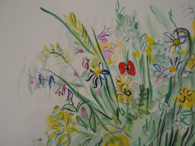 Raoul DUFY : Fleurs printanières, Lithographie originale (photo de détail 4) - Crédit photo : Galerie Art.Paris