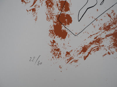 Georges PATITUCCI : Éclosion intérieure, Sérigraphie originale signée