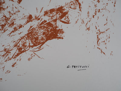 Georges PATITUCCI : Éclosion intérieure, Sérigraphie originale signée