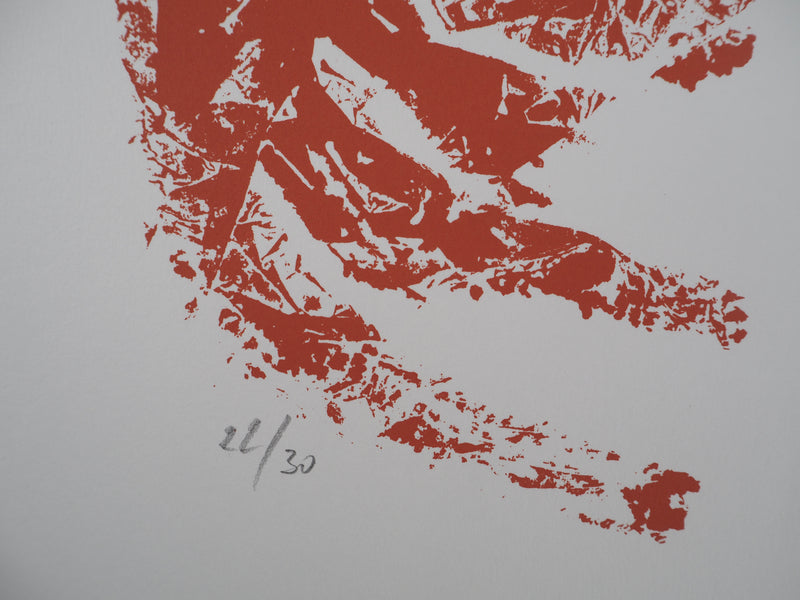 Georges PATITUCCI : Branches invisibles, Sérigraphie originale signée