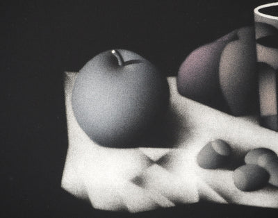 Mario AVATI : Le repas frugal, Gravure originale (photo de détail 4) - Crédit photo : Galerie Art.Paris