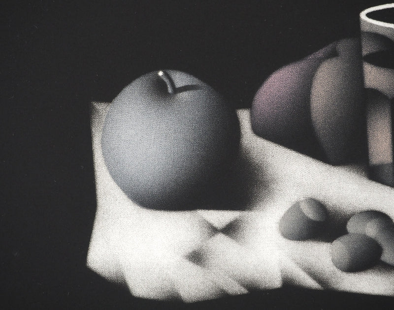 Mario AVATI : Le repas frugal, Gravure originale (photo de détail 4) - Crédit photo : Galerie Art.Paris