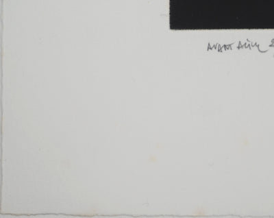 Mario AVATI : Des cyclamens pour Bonelli, Gravure originale (photo de détail 7) - Crédit photo : Galerie Art.Paris
