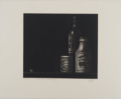 Mario AVATI : Manière noire à la noisette, Gravure originale (vue générale) - Crédit photo : Galerie Art.Paris