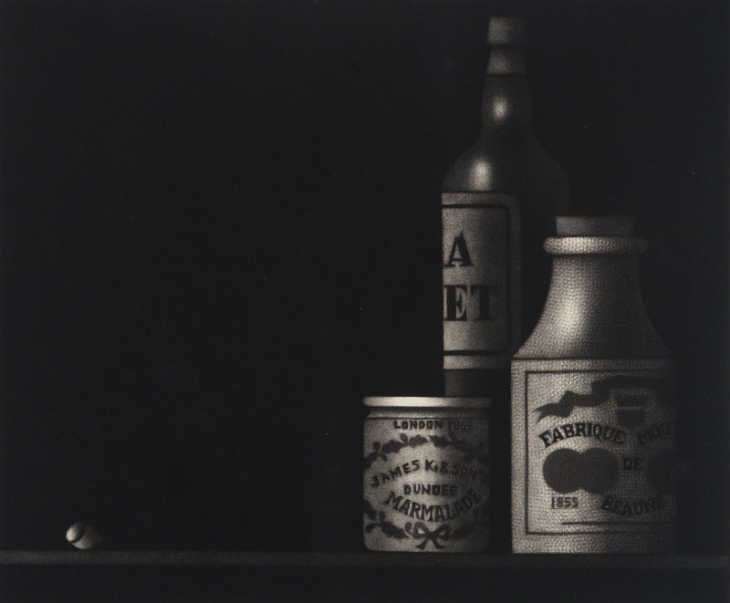 Mario AVATI : Matière noire à la noisette, Gravure originale (photo de détail 3) - Crédit photo : Galerie Art.Paris