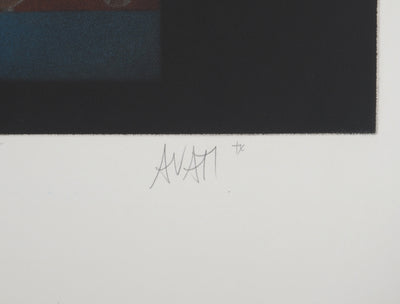 Mario AVATI : Le japonais du père Sagot, Gravure originale (photo de détail 2) - Crédit photo : Galerie Art.Paris