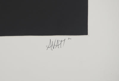 Mario AVATI : Credo, Gravure originale (photo de détail 2) - Crédit photo : Galerie Art.Paris