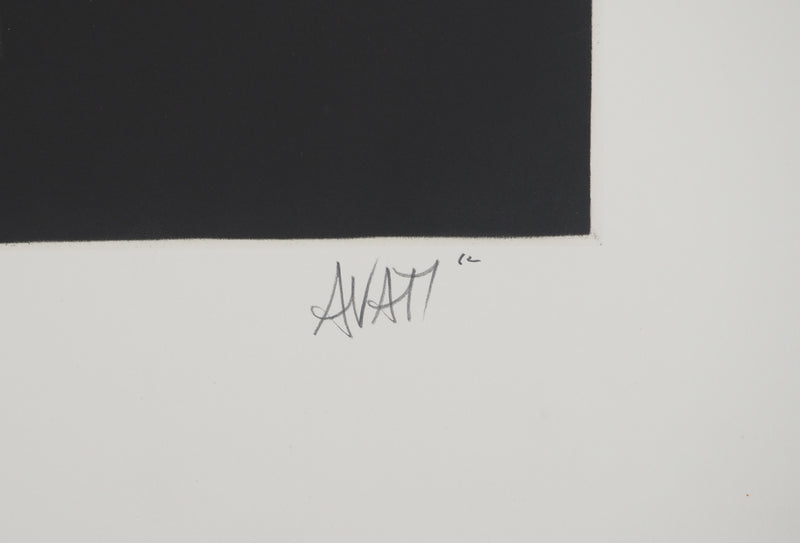 Mario AVATI : Credo, Gravure originale (photo de détail 2) - Crédit photo : Galerie Art.Paris