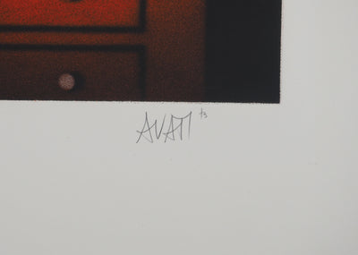 Mario AVATI : Bol et bols, Gravure originale (photo de détail 2) - Crédit photo : Galerie Art.Paris